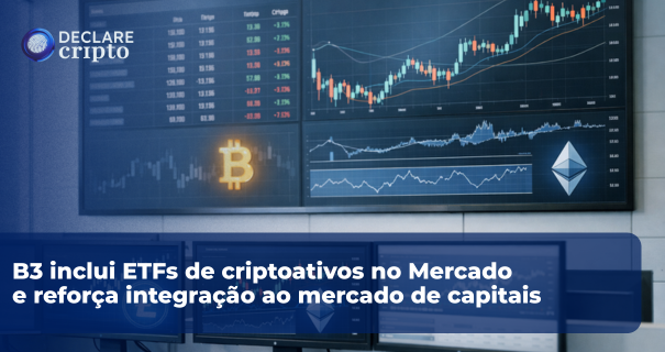 B3 oficializa inclusão de ETFs de criptoativos no Mercado a Termo e amplia integração dos ativos digitais ao mercado de capitais