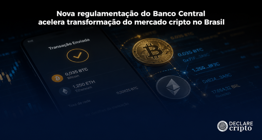 Nova regulamentação do Banco Central acelera transformação do mercado cripto no Brasil